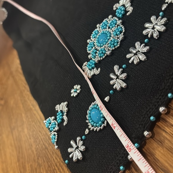 Michael Simon Beaded Dress and short sleeve jacket combo - Picture 9 of 10